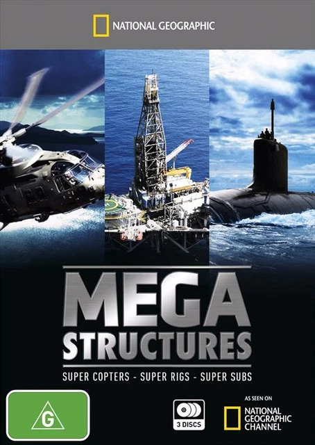 NATIONAL GEOGRAPHIC - Megastructures | Boxset (DVD, 2006) $20.00 ...