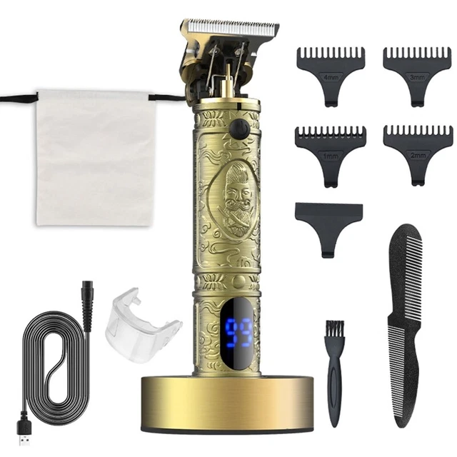 Tagliacapelli uomo per taglio capelli kit di taglio capelli ricaricabile per barbieri