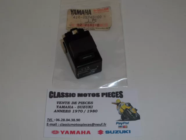 Xv 535 Virago /Xvz 1200/1300  Yamaha Unite De Controle  Ref:41R-85740-00 2