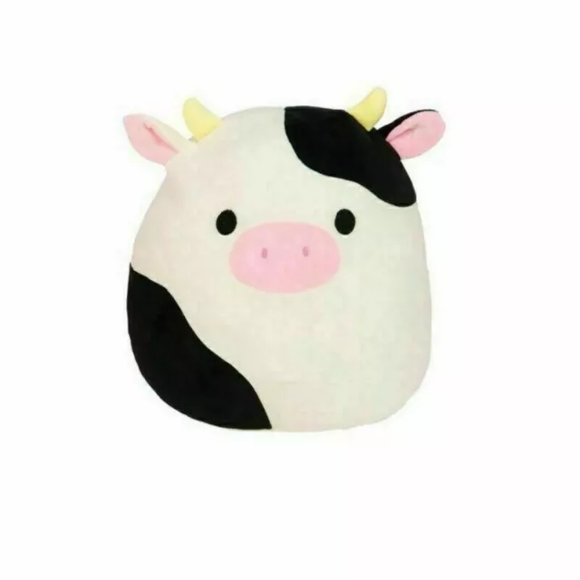 Squishmallows Connor The Cow Plush Toy Cuddle & Squeeze Super Soft Doll Kid Gift