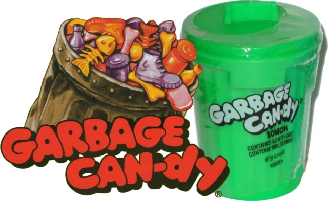Topps Original GARBAGE CAN-DY Candy in a little Garbage Can RANDOM COLOR Import Topps Original GARBAGE CAN-DY Candy in a little Garbage Can RANDOM COLOR Import