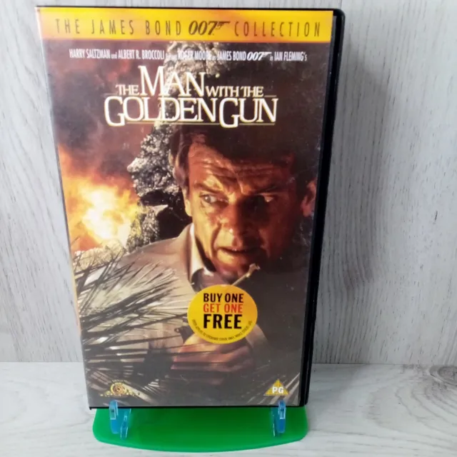 THE MAN WITH The Golden Gun Vhs Tape - Rare Retro Movie £3.07 - PicClick UK