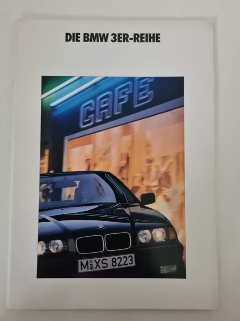 Das original BMW Zubehör für die 3er-Reihe 1990 Auto-Prospekt
