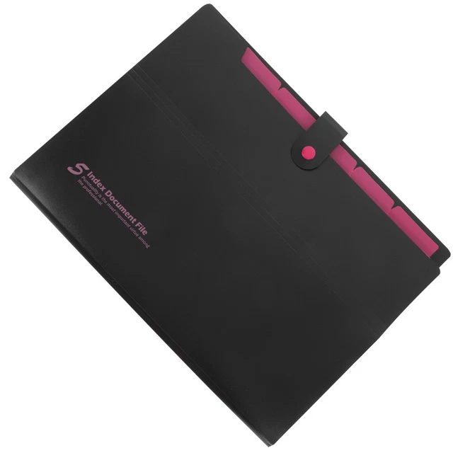 ACCORDION FILE FOLDER Expandable Folders Important Document Organizer ...