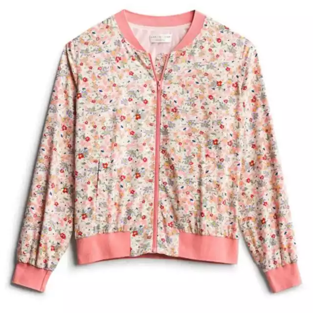 NWOT Katie Sturino Stitch Fix floral palmer bomber jacket size Small