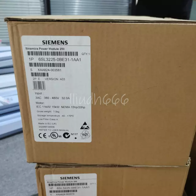 1PCS NEW Siemens Power Module 6SL3225-0BE31-1AA1 6SL3 225-0BE31-1AA1