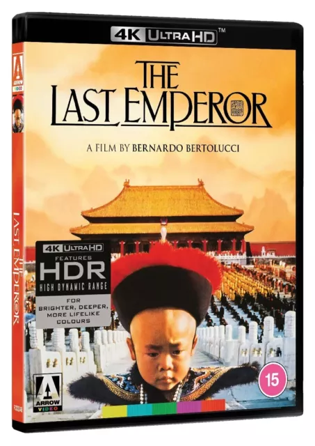 THE LAST EMPEROR [4K UHD Blu-ray] (1987) Arrow Video UK Special Edition Pu Yi