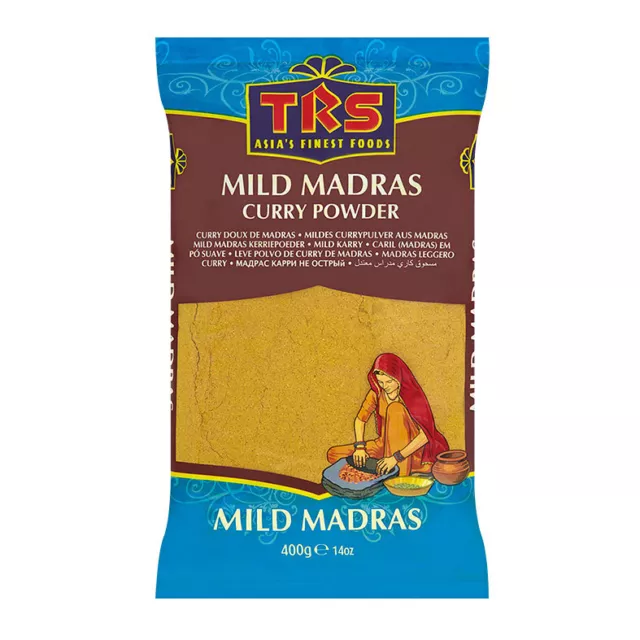 TRS Mildes Curry Pulver 100 g Mild Madras Curry powder Gewürz Mischung