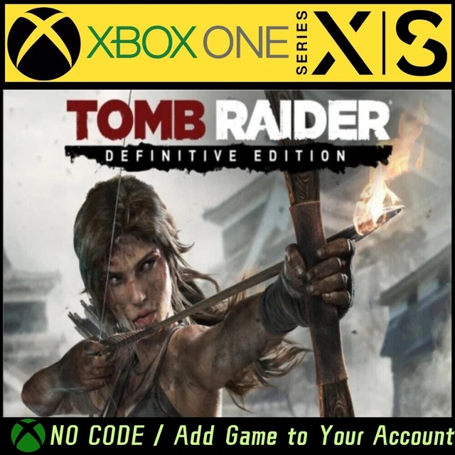 Tomb Raider Definitive Edition Xbox One & Series X|S No Code Read Description