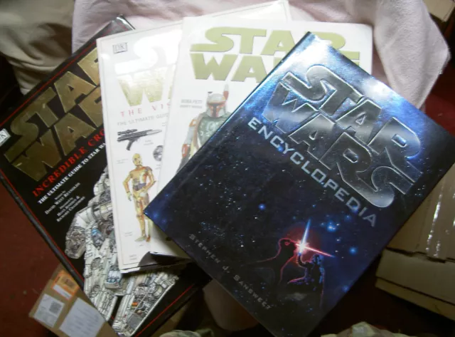 Star Wars Book Bundle Encyclopedia Action Fgur Archive Cutaway