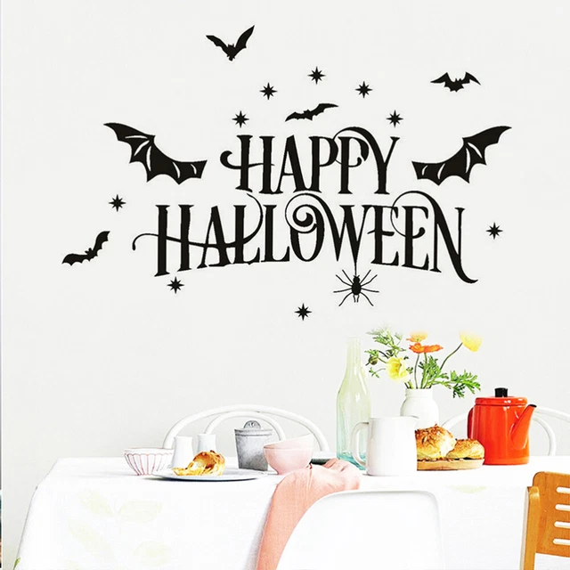 Halloween Tatuajes Pared Espeluznantes Autoadhesivo Halloween Pegatina