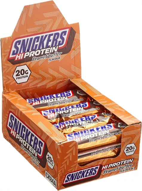 Sabor a mantequilla de maní Snickers Hi Protein 125x57g [MHD 03/2023] 21