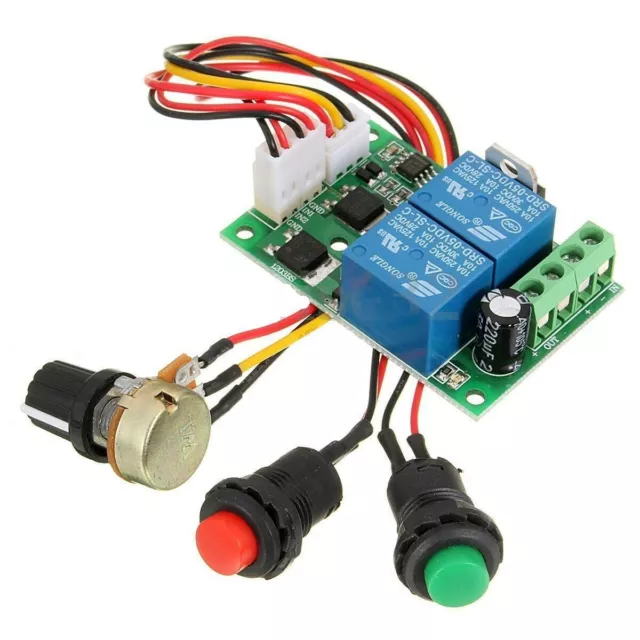 New Universal DC 6-24V 3A PWM RC Motor Speed Regulator Controller Switch 3