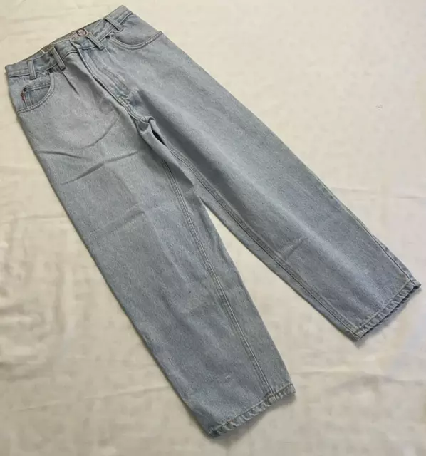 Bugle Boy Baggy Vtg 90S Fit Denim Jeans 14R/W27 Actual Light Washgrunge  Thrashed $25.00 - Picclick