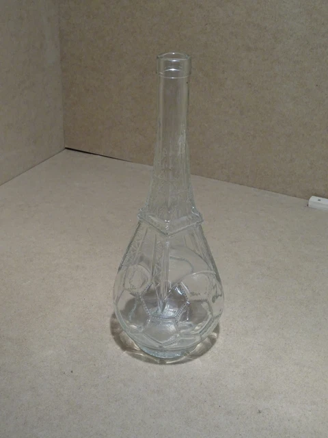 Bouteille En Verre Tour Eiffel – Collection Paris, Qualité Supérieure, 5 Cl (petit Modèle), Bouchon Inclus