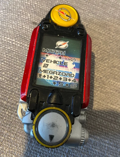 POWER RANGERS OPERATION Overdrive Tracker Morpher Working Light And ...