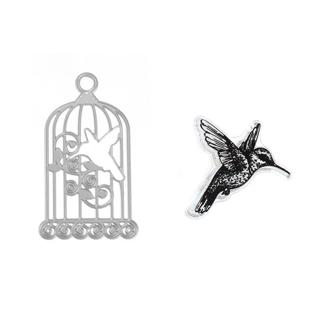 Sellos de silicona vanpower y moldes de troquelado para álbum de fotos de estampado de recortes DIY,