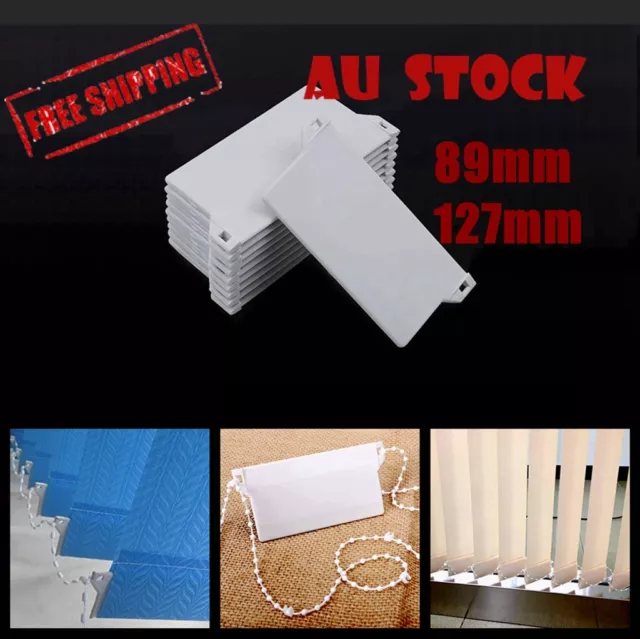 89/127mm Vertical Blind Bottom Weights For Slats Drapes Curtain DIY Repair Parts