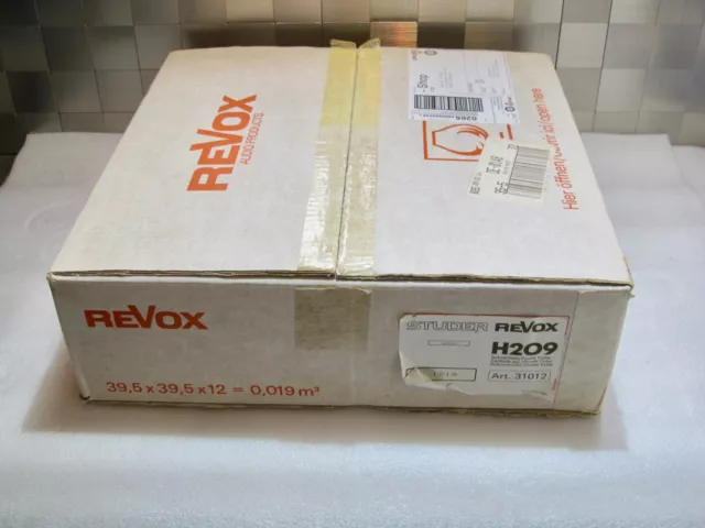 Revox H 209 Subcontroller wie Neu, OVP + Zubehör! RAR für Sammler!