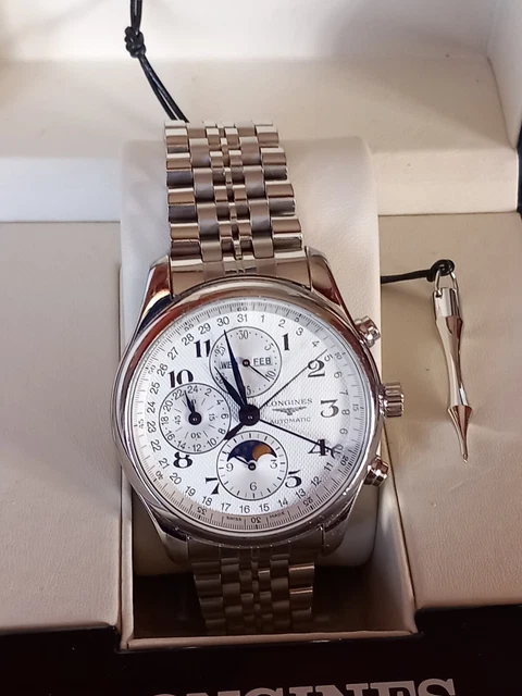 Longines Master Collection  Automatico Chronografo Fasi Lunari