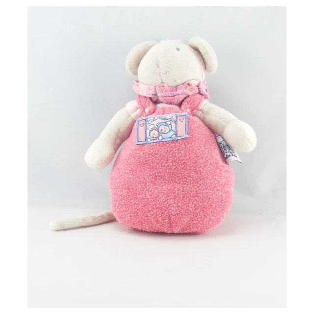 Doudou Souris Lila Patachon rose MOULIN ROTY - 11873