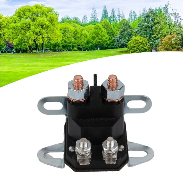 Solenoide De Demarrage Motoculture Interrupteur Solénoïde Pour Tracteur Tondeuse - Relais Démarrage 3 Bornes - Compatible Pôles 6.35mm Démarreur Lawn Mower Solenoide De Demarrage Motoculture Interrupteur Solénoïde Pour Tracteur Tondeuse - Relais Démarrage 3 Bornes - Compatible Pôles 6.35mm Démarreur Lawn Mower
