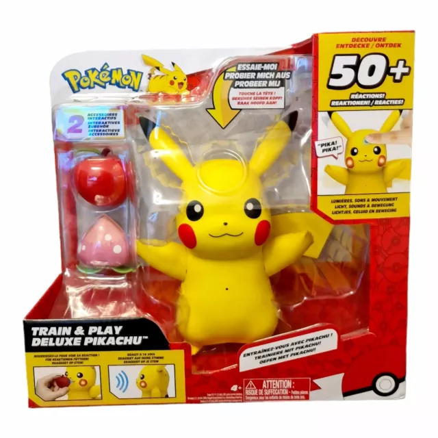 Pokemon My Partner Pikachu Deluxe mit Licht 50+ Sound und Bewegung Glurak - NEU