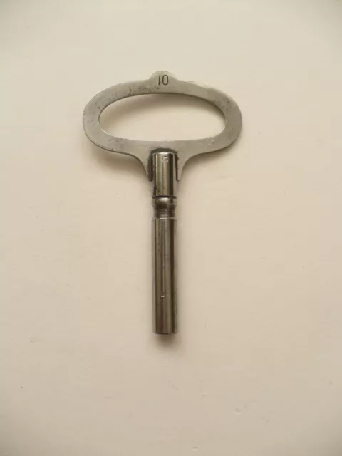 VINTAGE No10 WALL CLOCK KEY / MANTEL CLOCK KEY 5mm 3