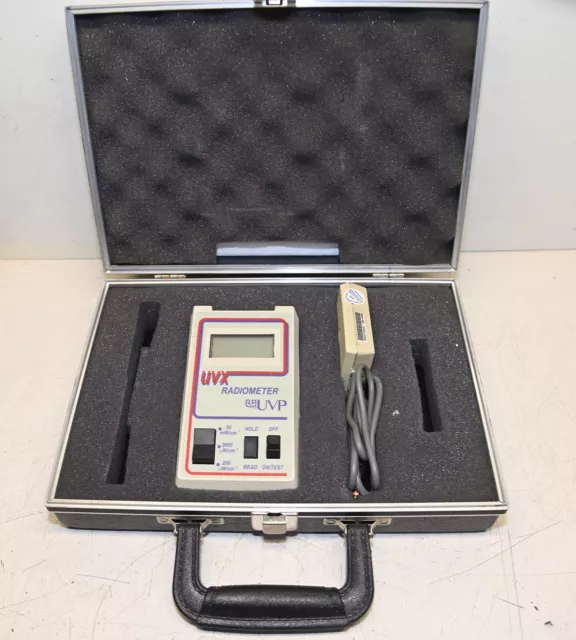 UVP UVX Portable Digital Radiometer, UVX-25 Sensor, Original Case