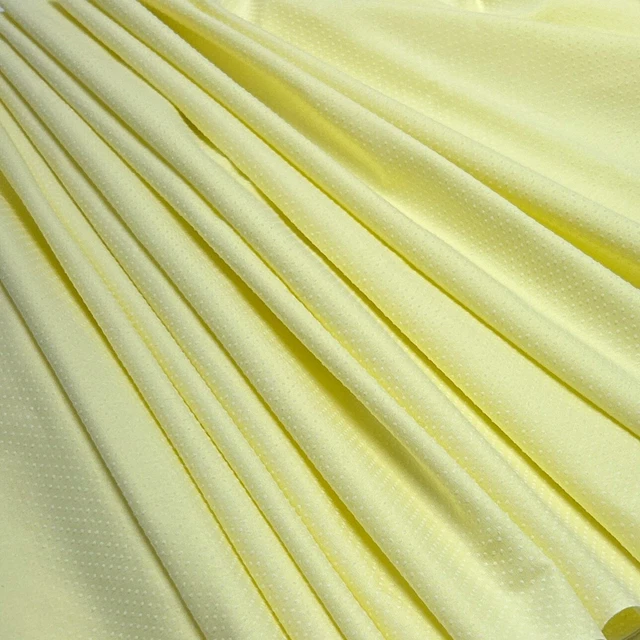 Beautiful Vintage Cotton Flocked Dotted Swiss Semi-Sheer Fabric 3 yds 34 ins