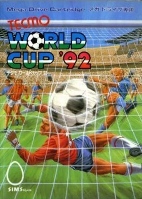 SEGA Mega Drive Spiel - Tecmo World Cup ' 92 JAP Modul