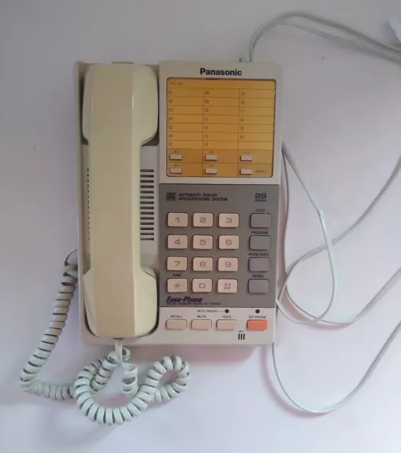 Panasonic Easa-Phone KX-T2342E Retro Vintage Telephone - UK model