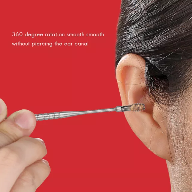 Ear Pick Set Earpick Rustproof Stainless Steel For Home