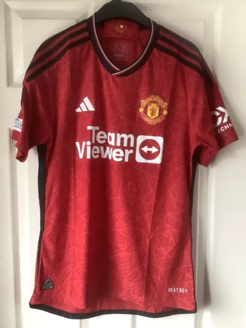 Brand New Manchester United FC 2023/24 Adidas Authentic Home Shirt Medium