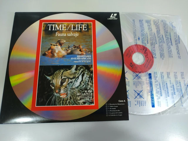 TIME LIFE AFRICAN Asian Snake Hippos - LASERDISC LD - 2T £16.51 ...