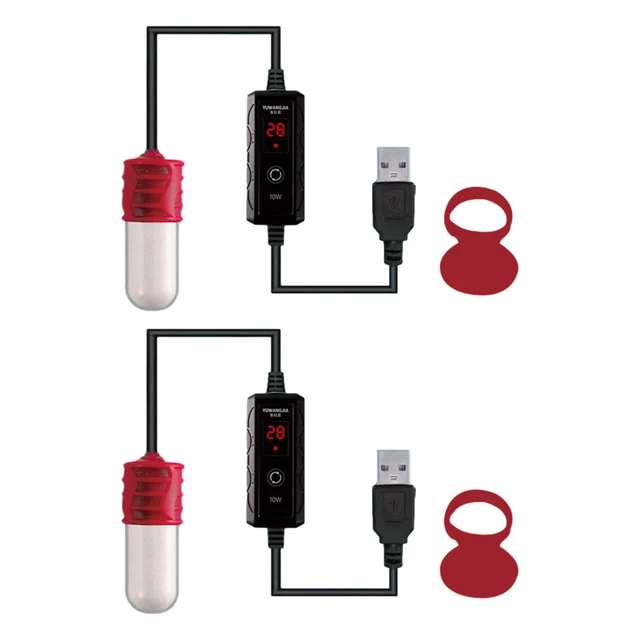 Aquarium Heater Automatic over Temperature Protection 15-34 Degrees 9°F-59°F