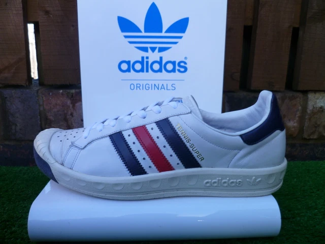 VINTAGE ADIDAS TENNIS SUPER 80s casuals 2007 UK9 WIMBLEDON TOM