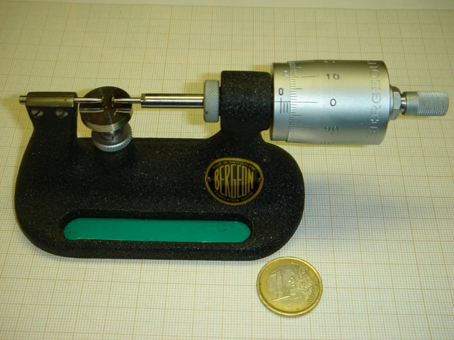 Micromètre Bergeon – Précision Suisse, Modèle 4296 – Neuf Avec Étiquettes