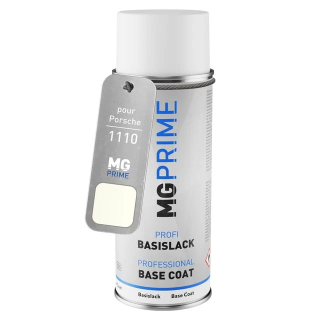 Peinture Voiture Bombe aérosol pour Porsche 1110 Hellelfenbein de base de 400ml