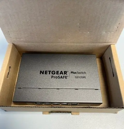 Netgear ProSAFE GS105PE 5 Port Gigabit Plus Switch