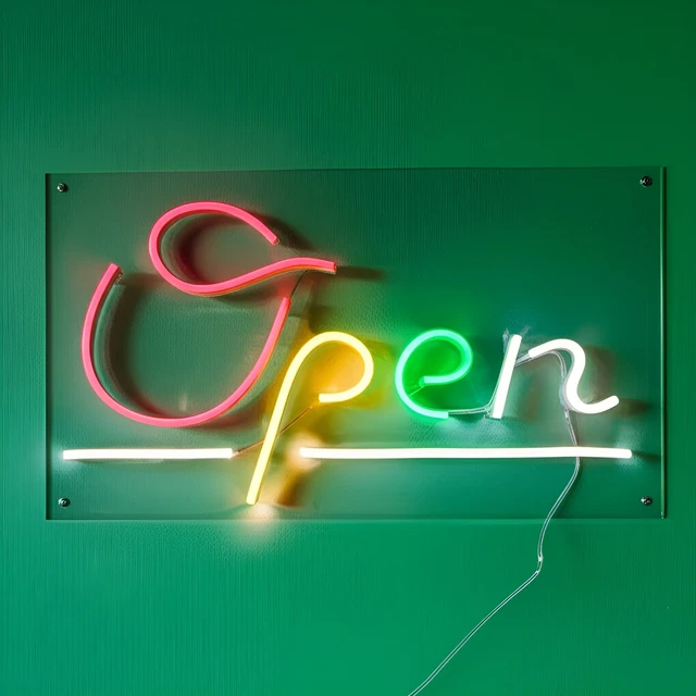 Insegna al neon da barbiere Luce al neon dimmerabile a LED