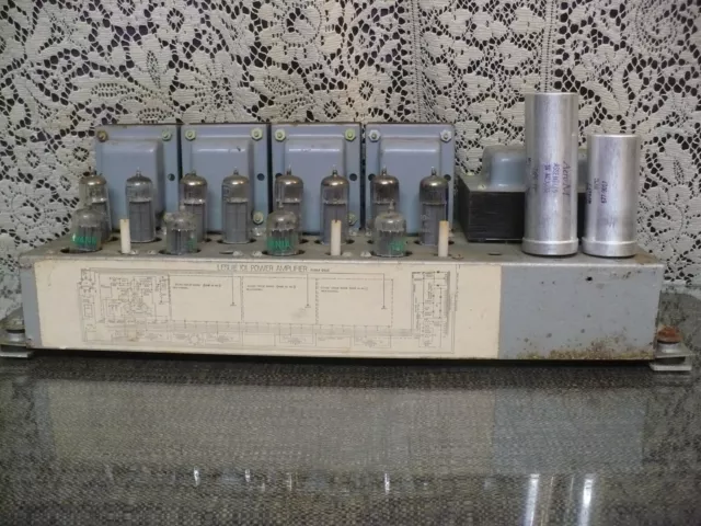 LESLIE tube amp vintage 101 amplifier 7189 12AU7 tubes