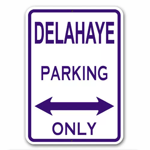 DELAHAYE - Parking Only