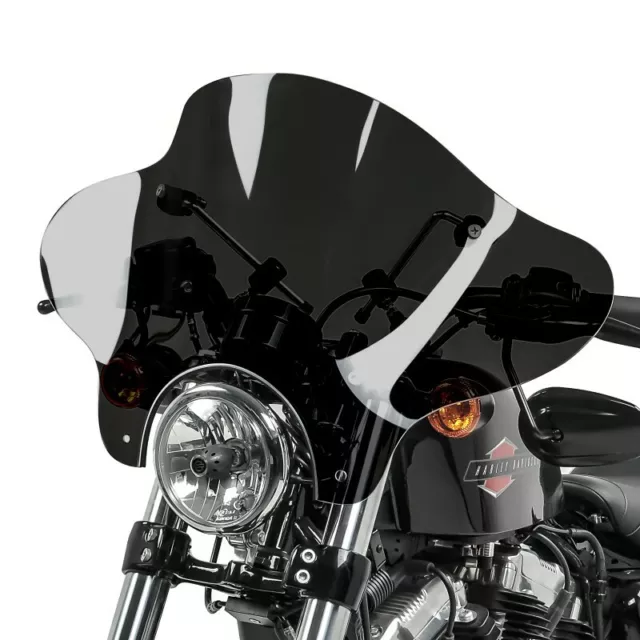 Windschild Batwing für Kawasaki VN 1500 Classic Tourer dunkel getönt