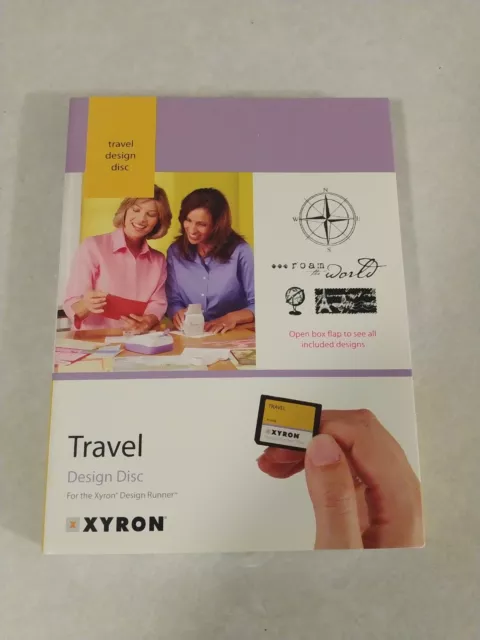 Used Xyron Design Runner Travel Design Disc Used Xyron Design Runner Travel Design Disc