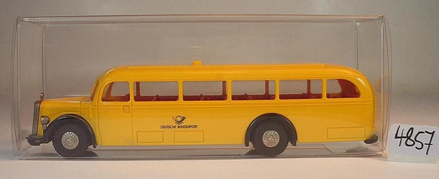 Bus Miniature Brekina 1/87 Mercedes O 305, 1972, HHA Milka, Neuf