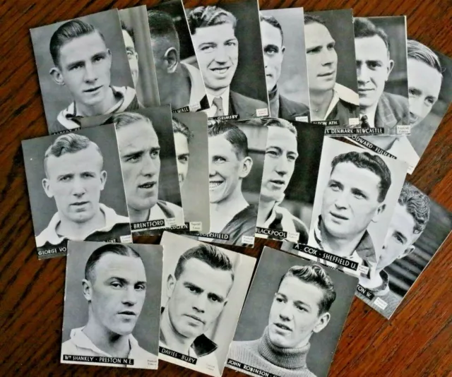 Great Players, Footballers 1938 Topical Times Trade Cards Vgc, Pick Your Card(S)