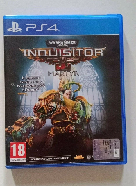 Warhammer 40000 Inquisitor Martyr Ps4 Playstation 4 Sony Ita