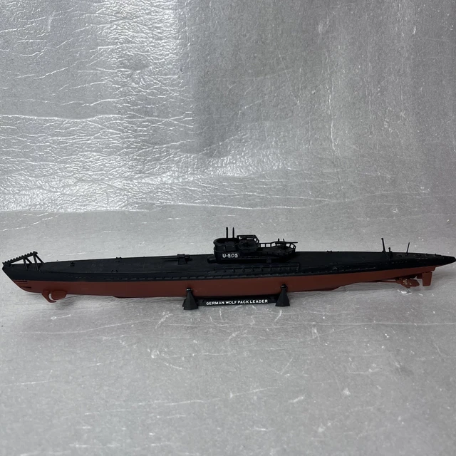 RARE VINTAGE WWII German U505 Submarine Model (Monogram Or Lindberg