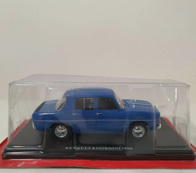 Eligor 1/43 – R8 Gordini Coupe 1969 – Bleue – Collection Renault Alpine – Hachette